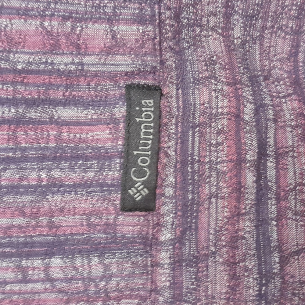Columbia purple button down blouse size L - Picture 6 of 10
